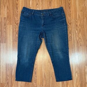 Michael Kors Indigo Relaxed Women Spring Crop Fit Jeans